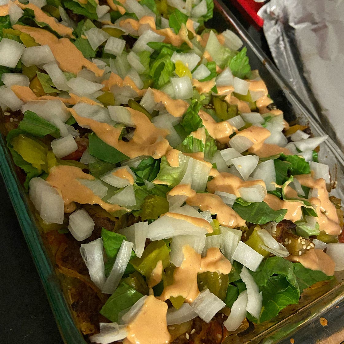 Big Mac Casserole: Whole30, Paleo, Gluten-Free