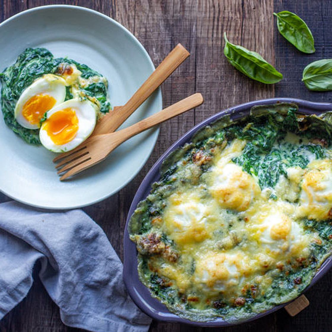 Oeufs à la florentine au Thermomix