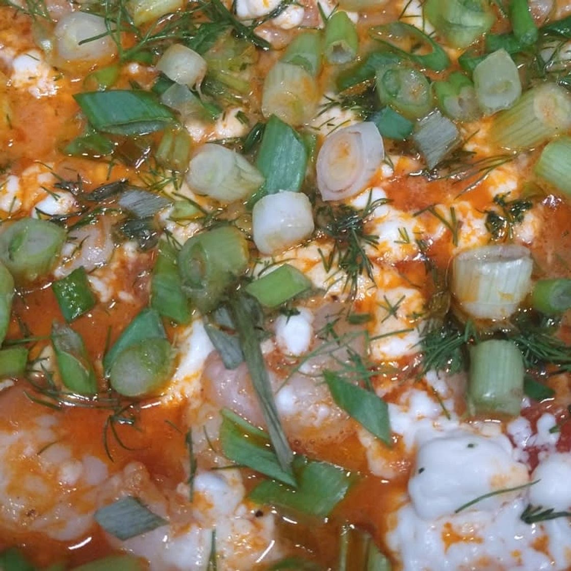 Greek Shrimp (Prawn) Saganaki recipe with Feta cheese (Garides Saganaki)