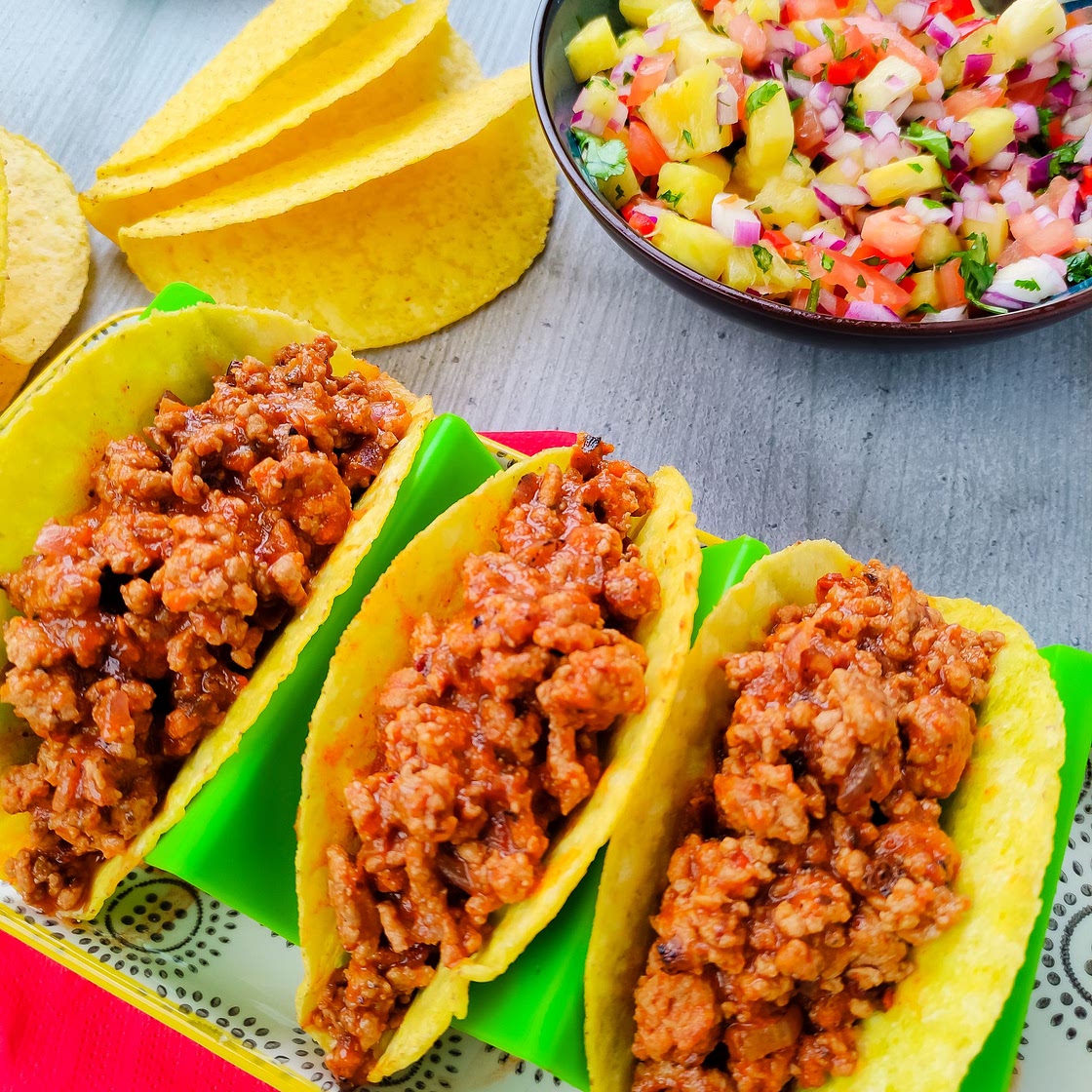 Chipotle Turkey with Spicy Pineapple Salsa