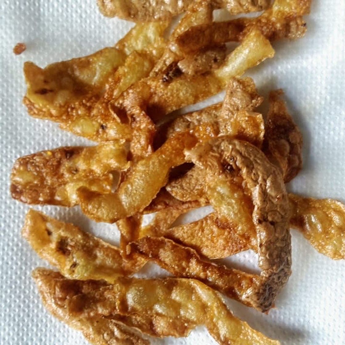 Super Crunchy Potato Peels