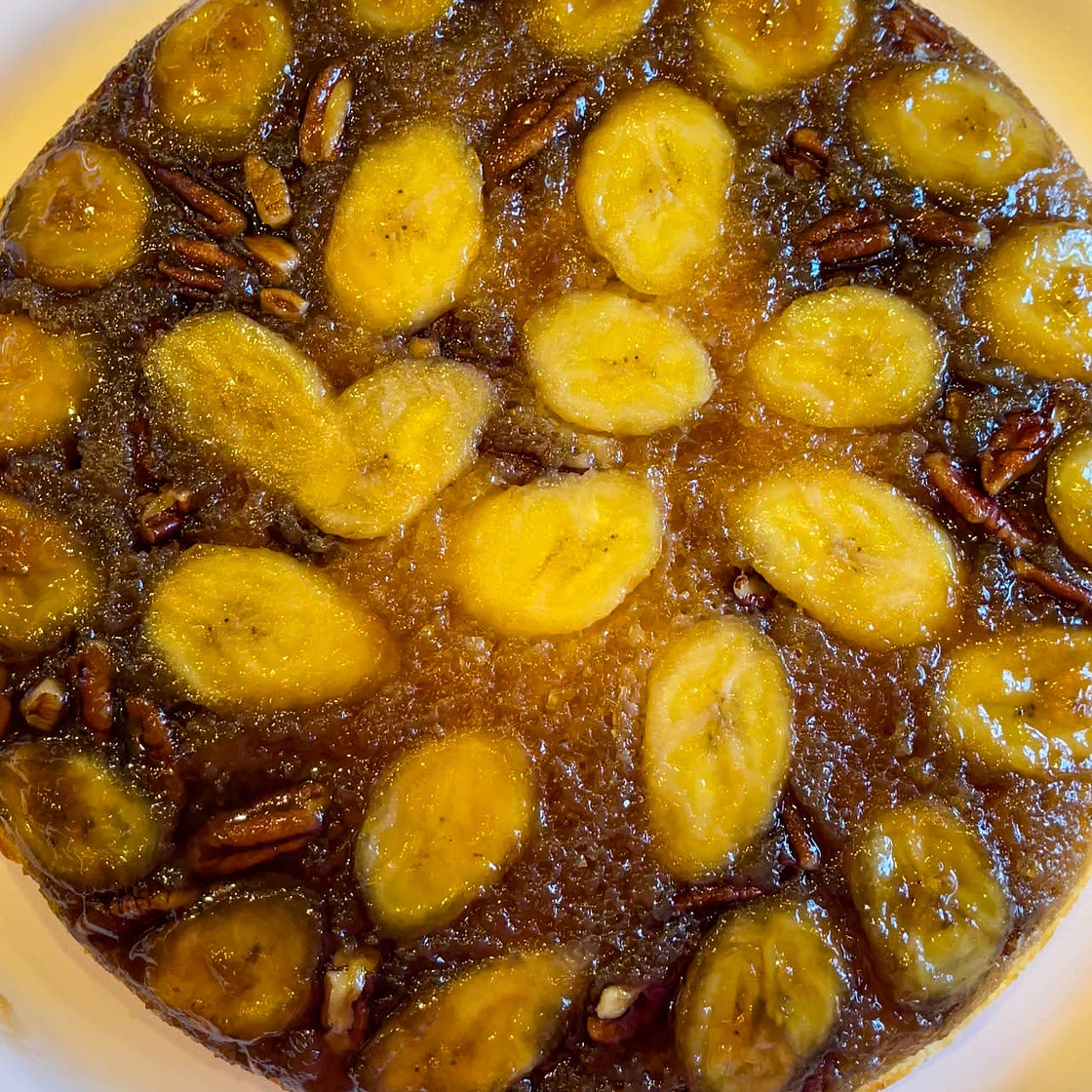 Bananas Foster Skillet Pancake