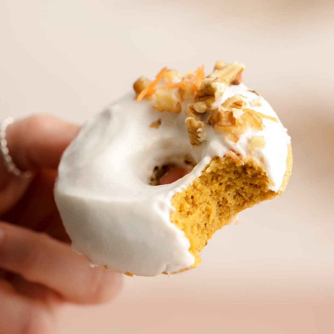 CARROT CAKE DONUTS