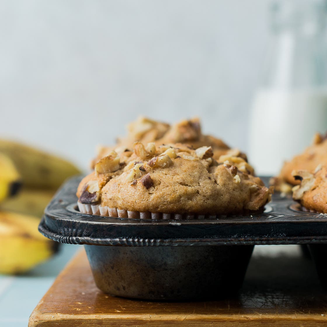 Best Gluten Free Banana Nut Muffins