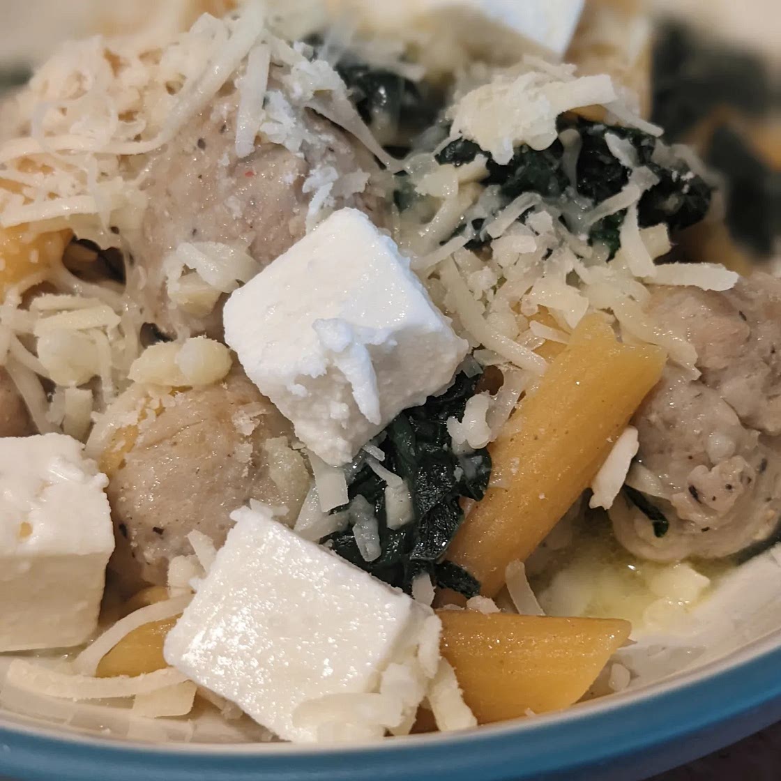 Rigatoni with Chicken Sausage and Broccoli Rabe