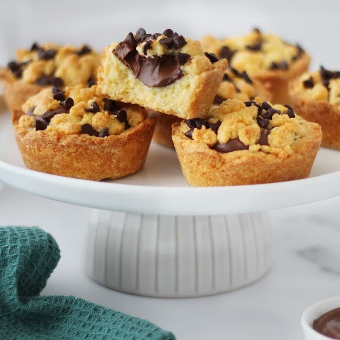 Mini crumble alla Nutella