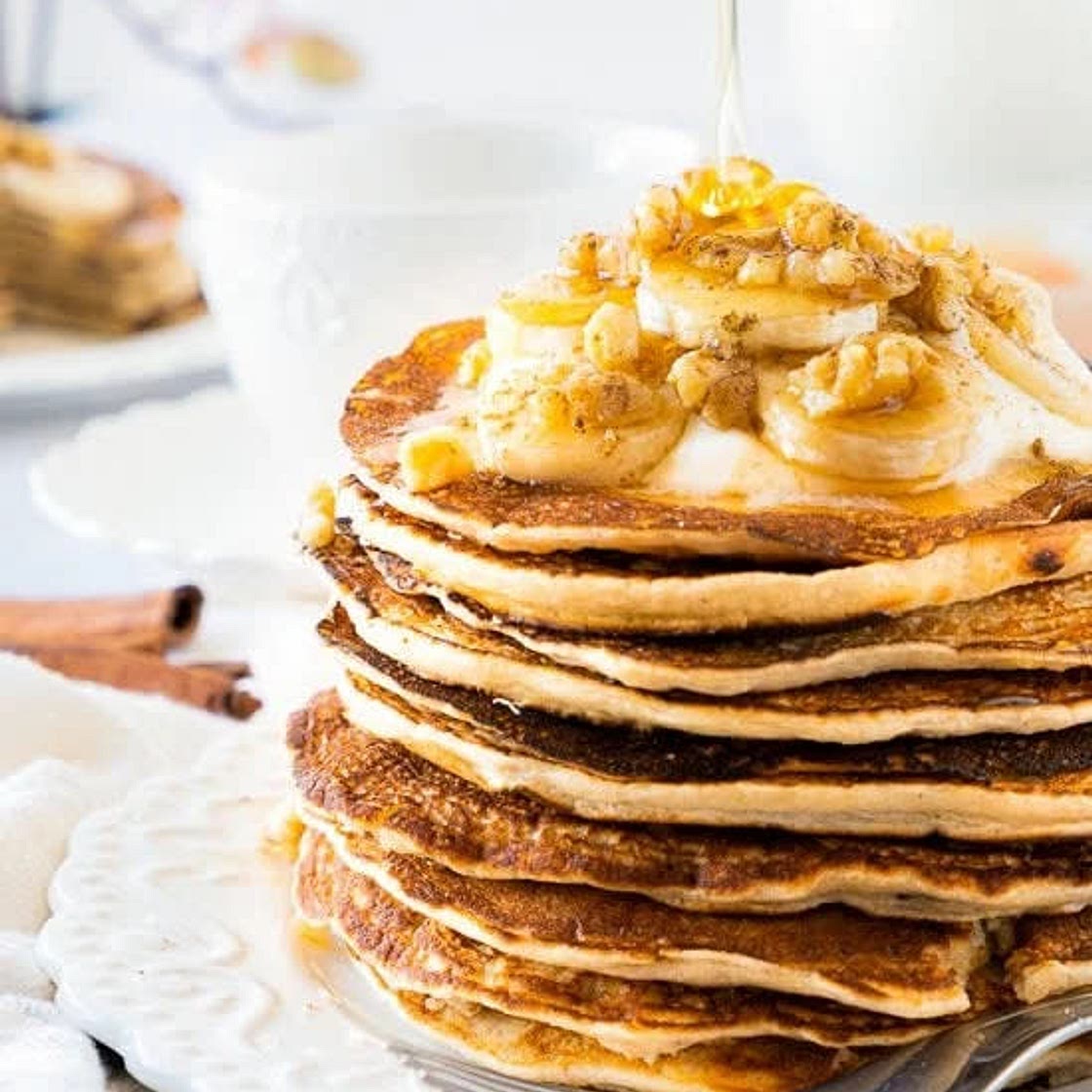 Healthy Banana Pancakes