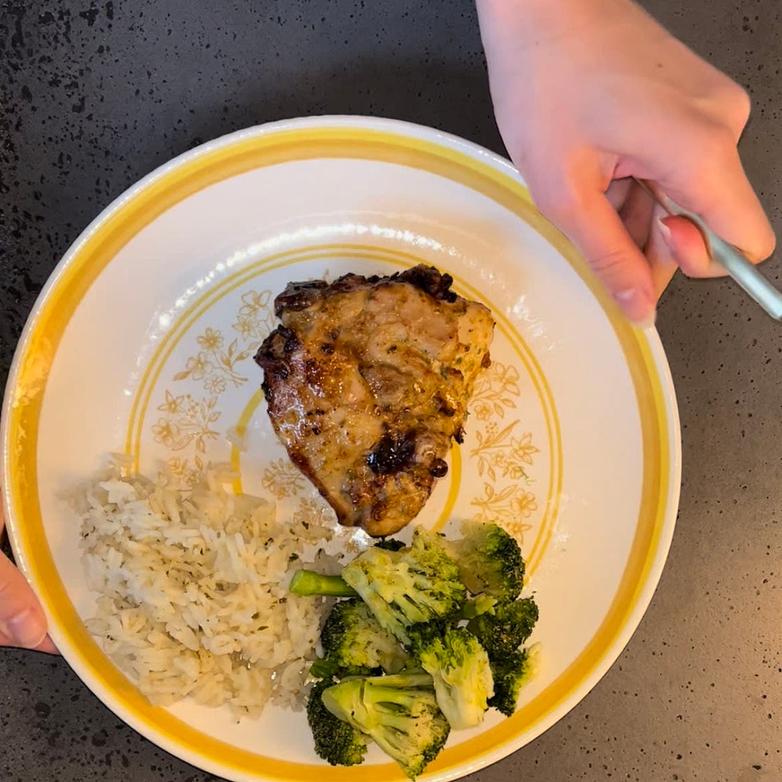 Air Fried Chicken Thighs