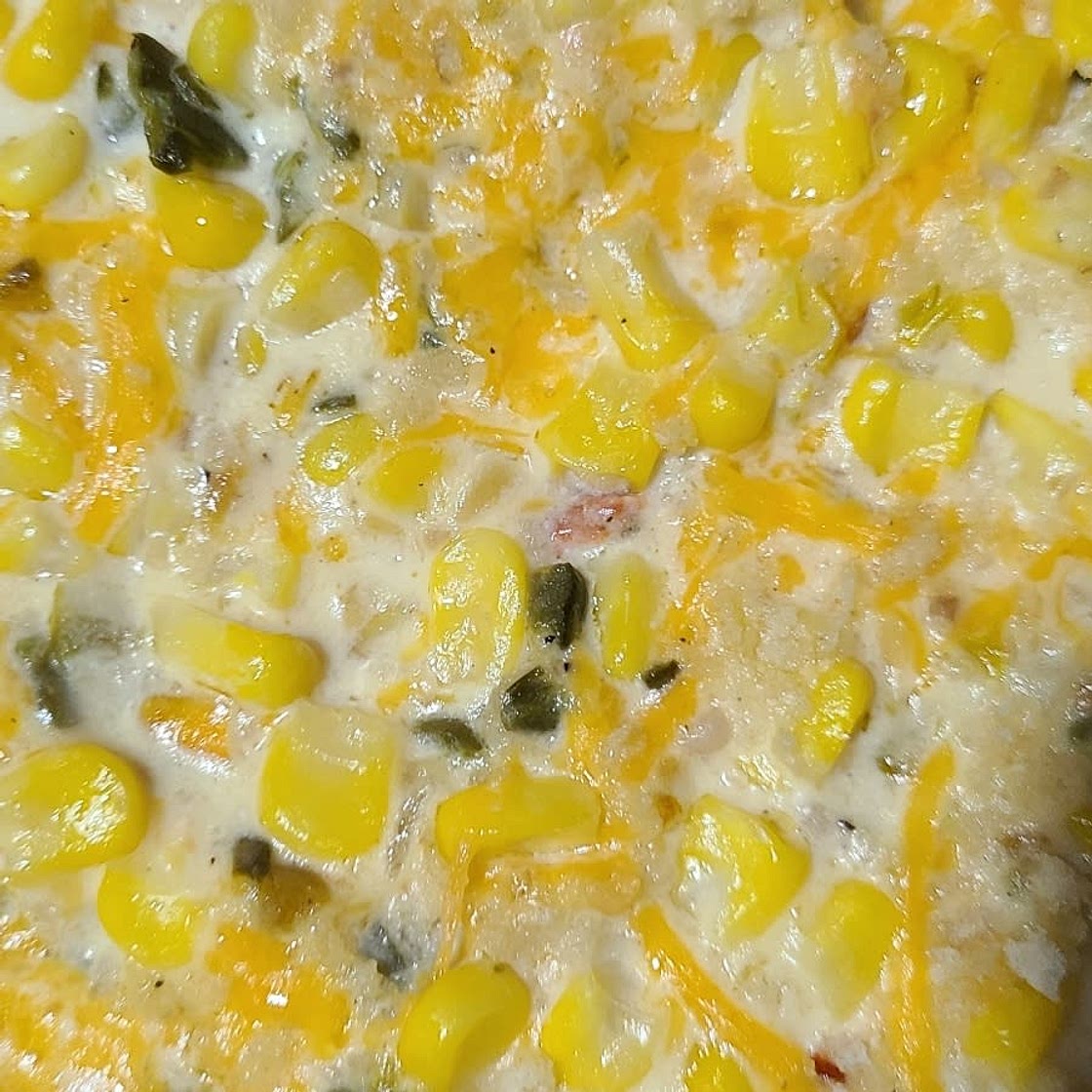 Creamy Fiesta Corn Casserole