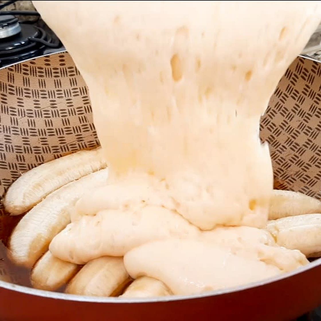 Banana Cake in Frying Pan 🍌