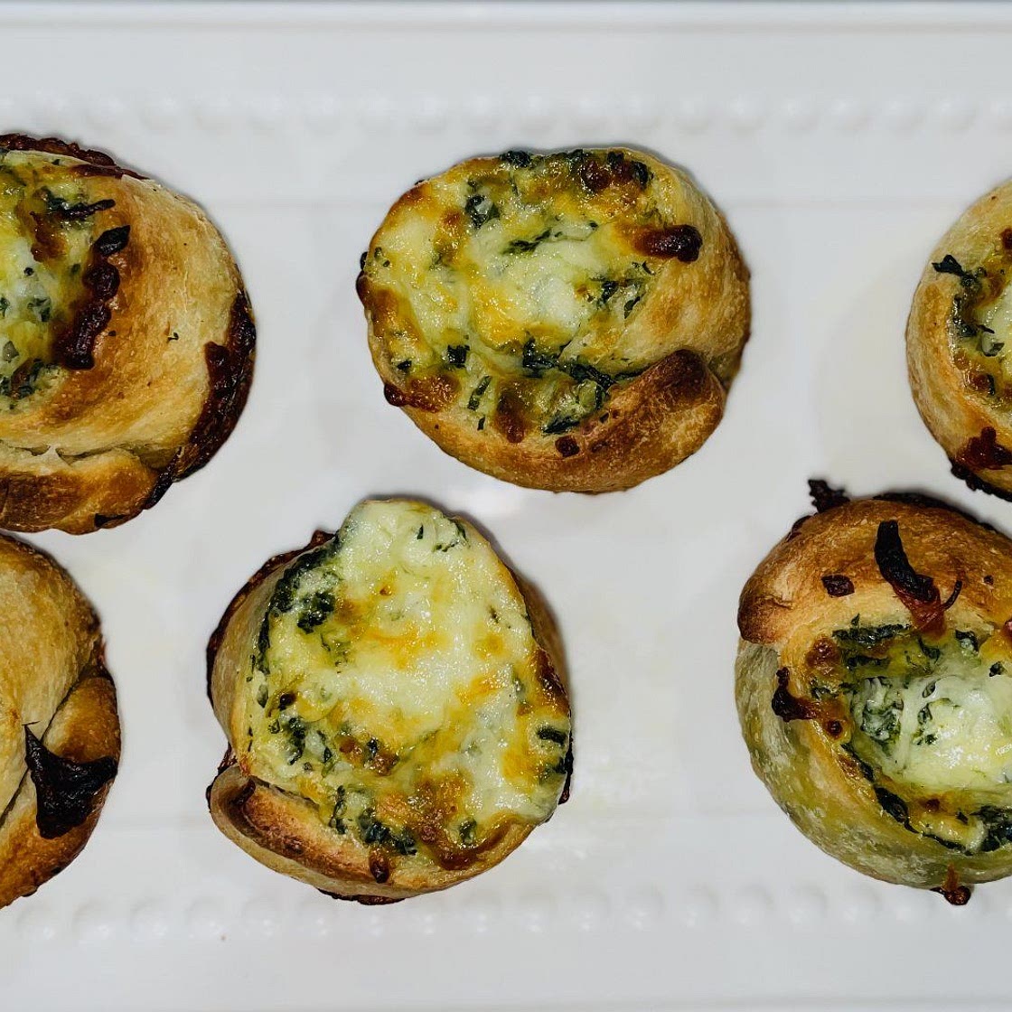 Spinach Pinwheels