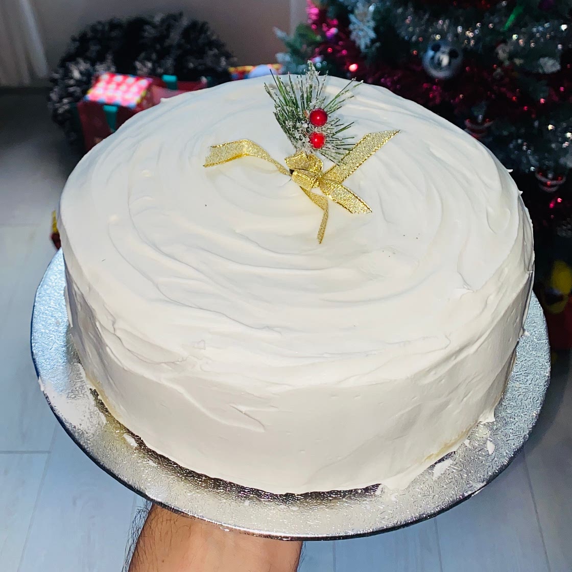 Vegan Christmas cake 