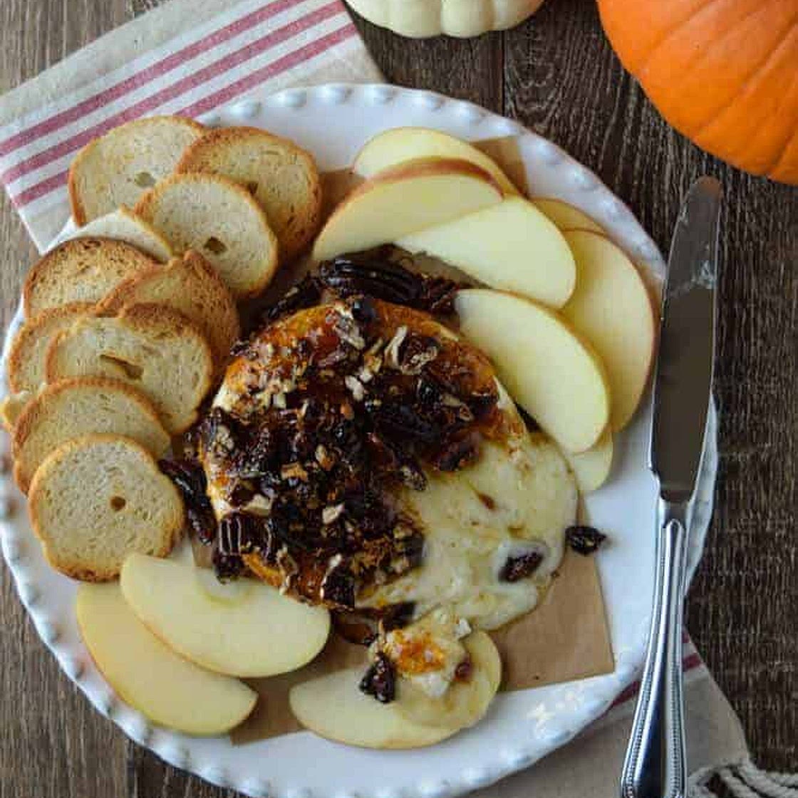 Baked Brie with Fig Jam