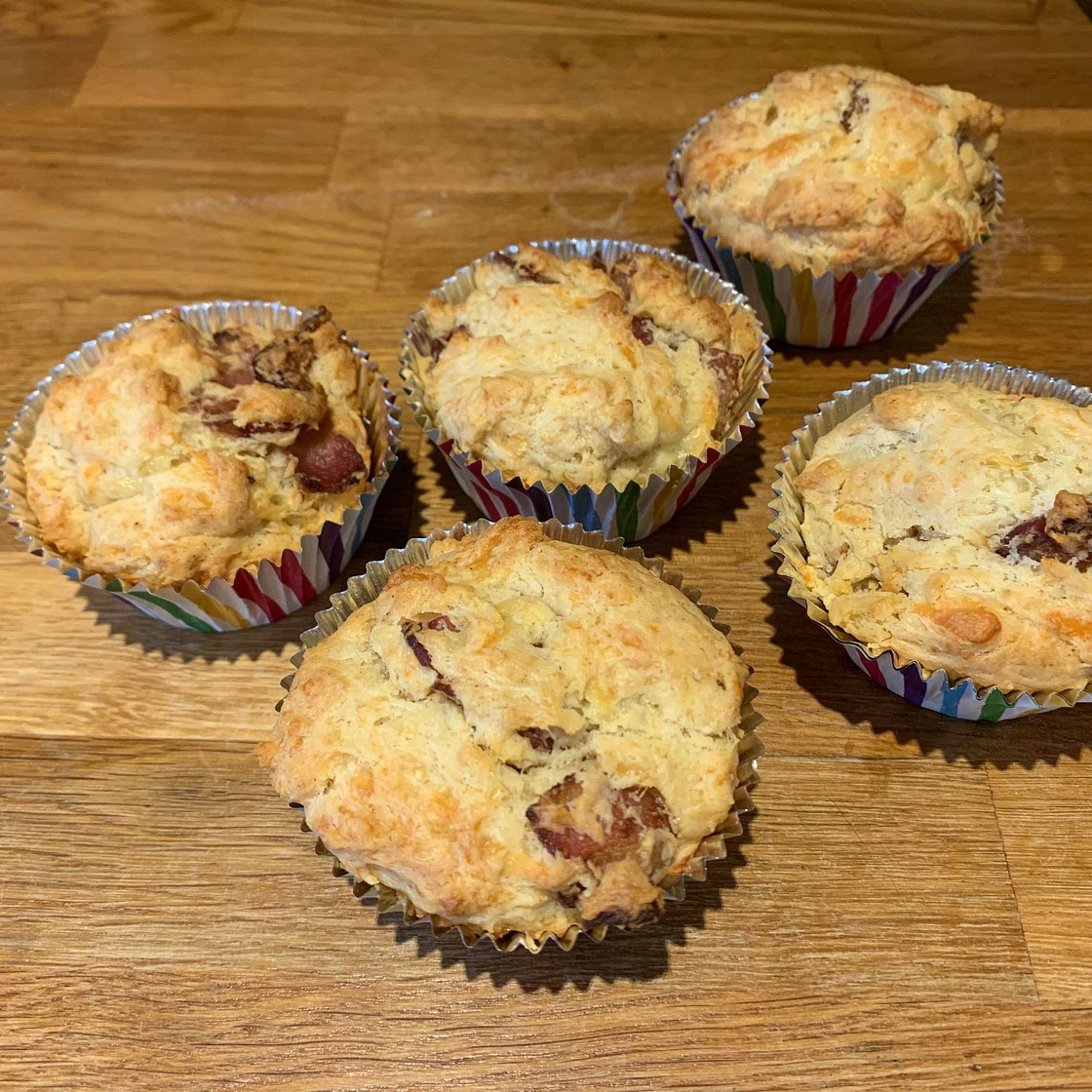 Bacon & Cheese Muffins