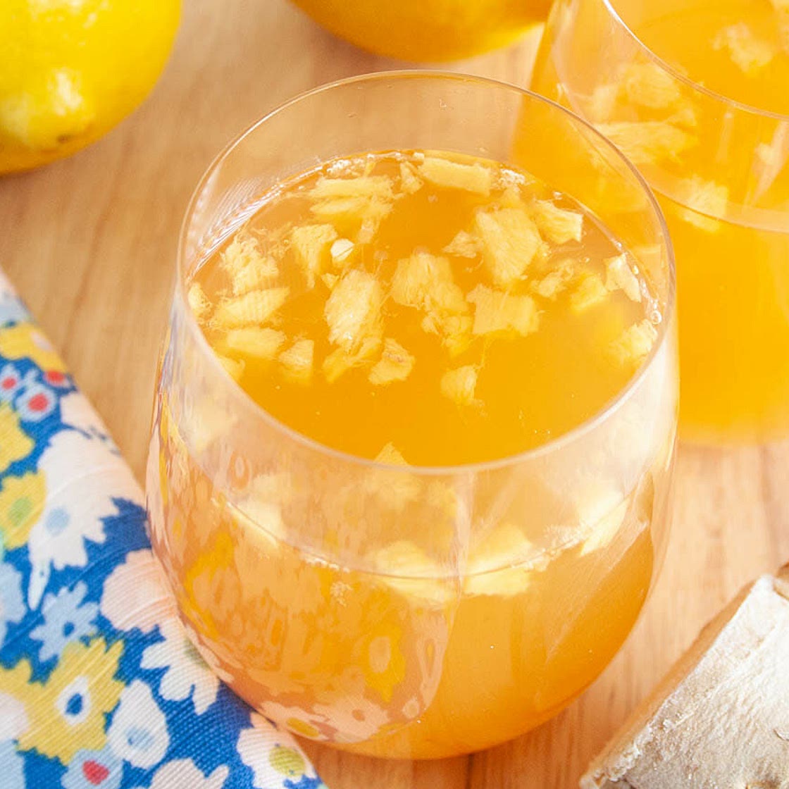 Lemon Ginger Kombucha