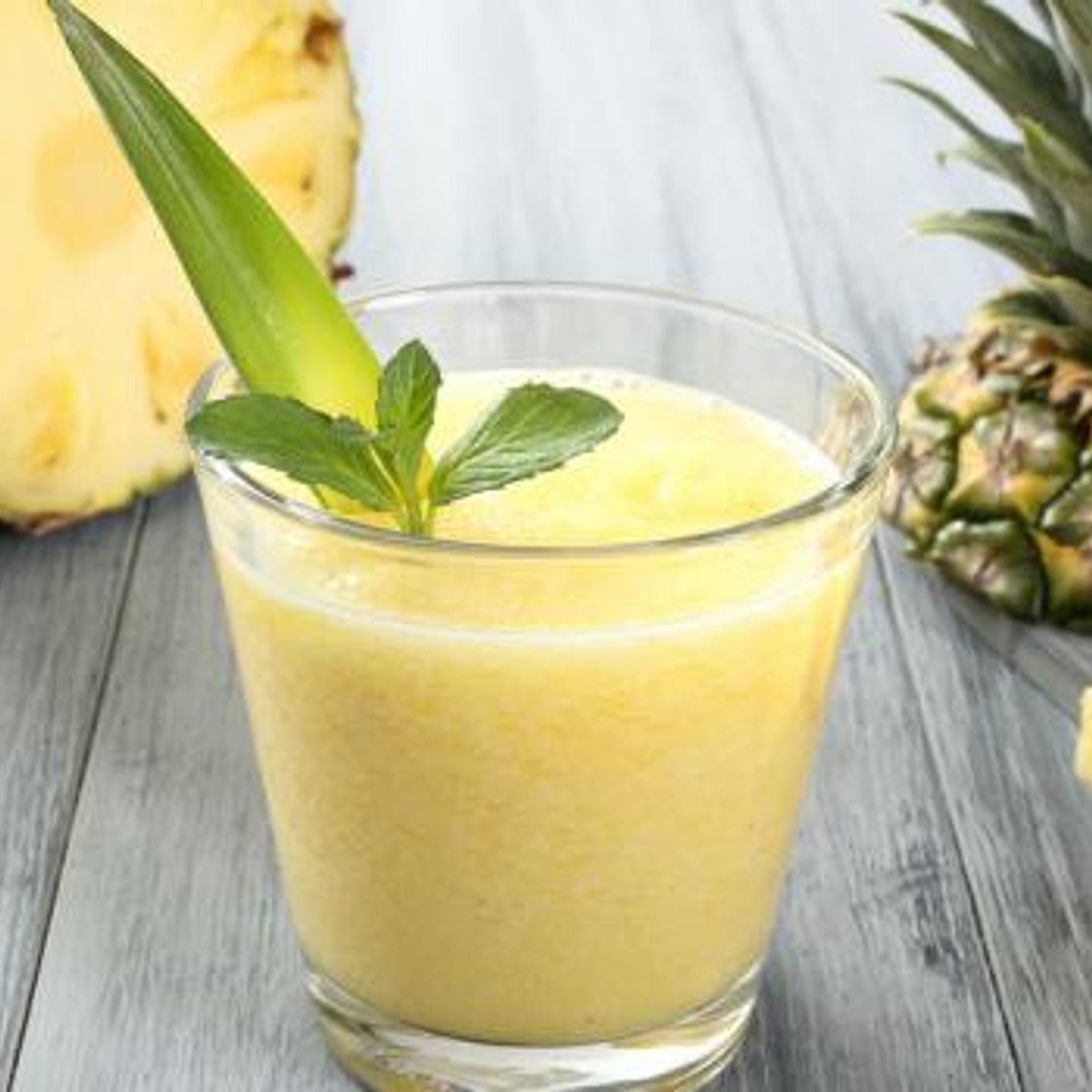 Recette de Smoothie "combustion des graisses" thé vert et ananas