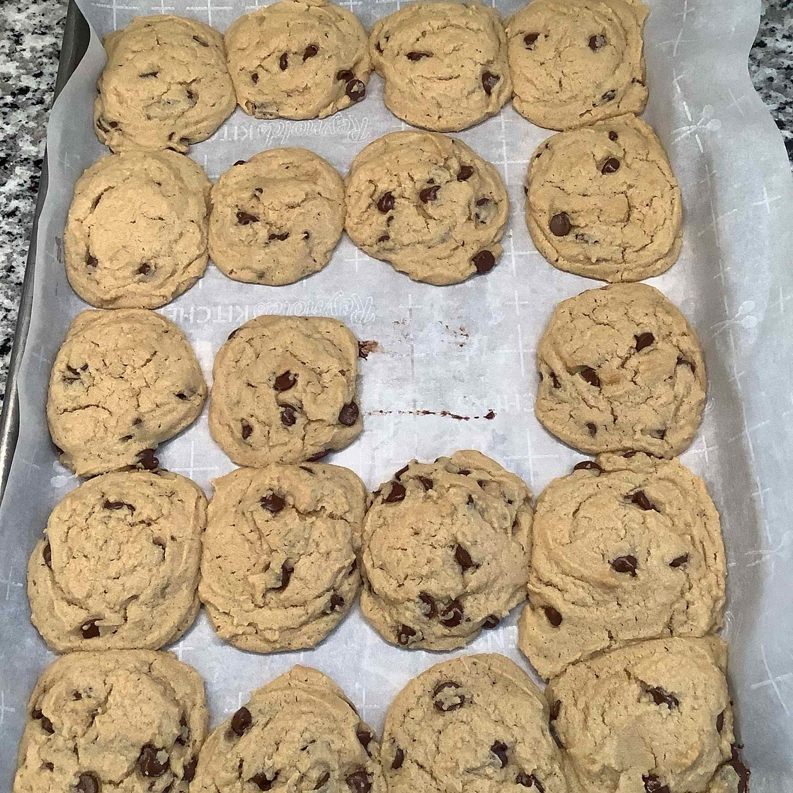 PB Chocolate Chip Cookies