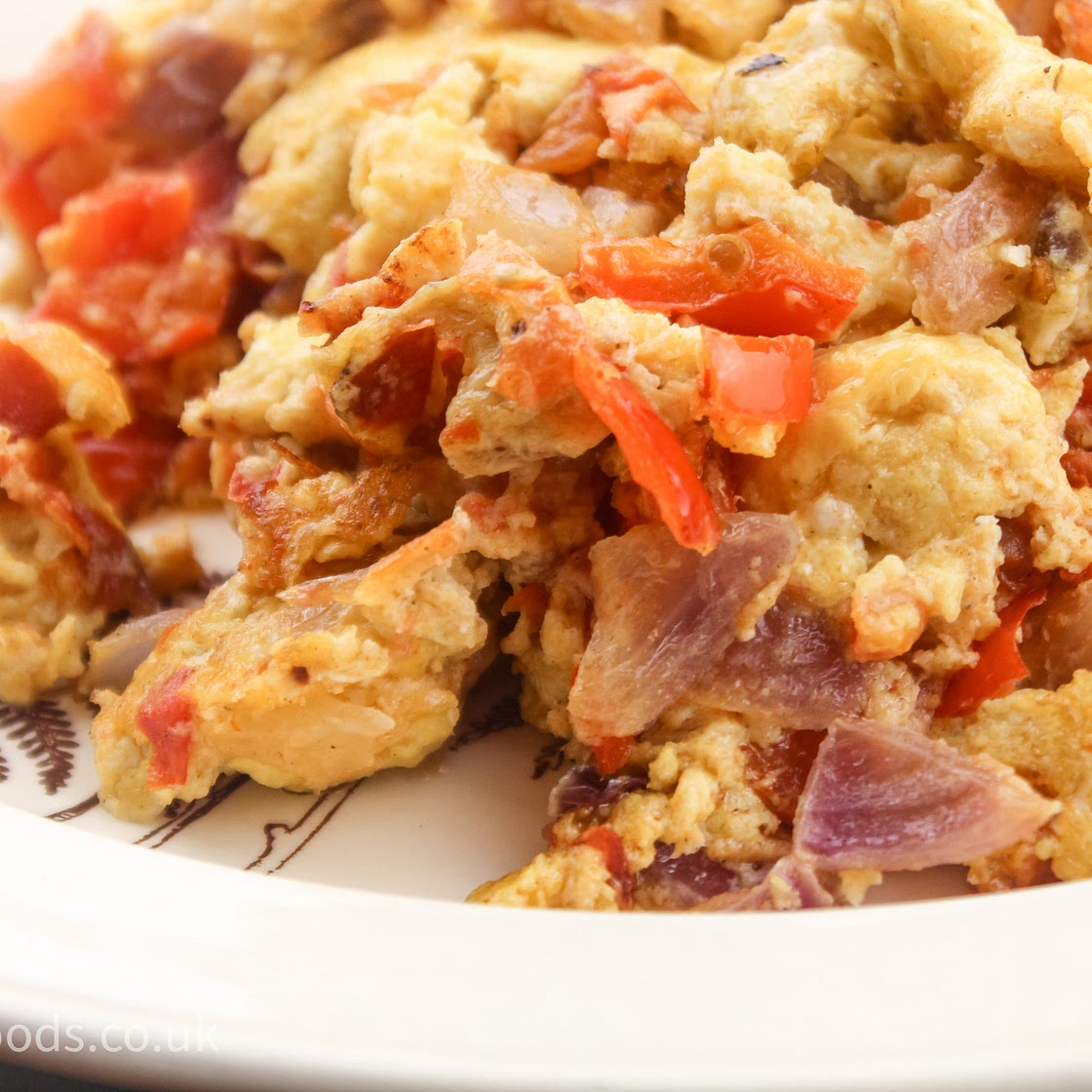 Nigerian scrambled eggs