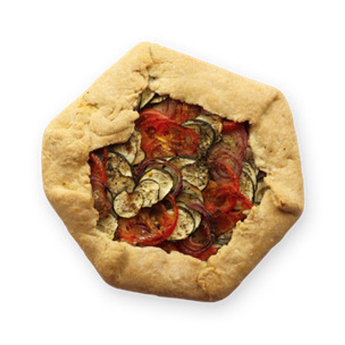 Tarte rustique aux légumes d'été