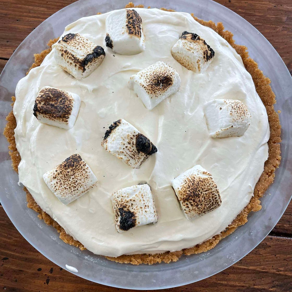 S'mores Ice Cream Pie