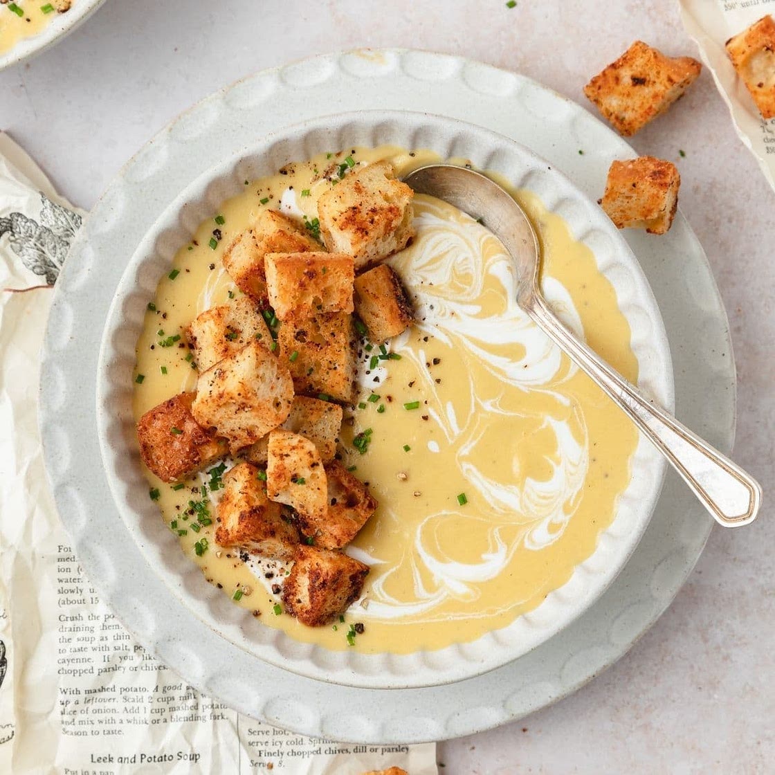 Creamy Potato Leek Soup