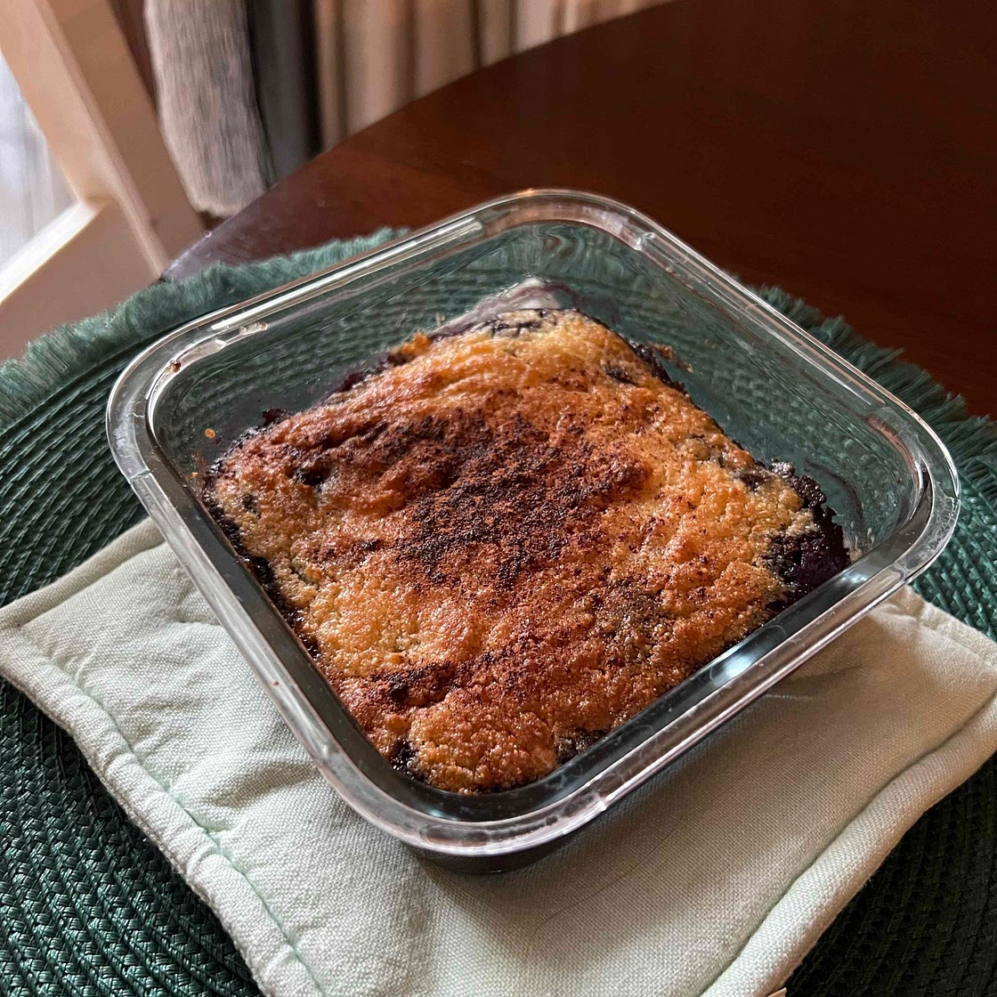 Blueberry pie