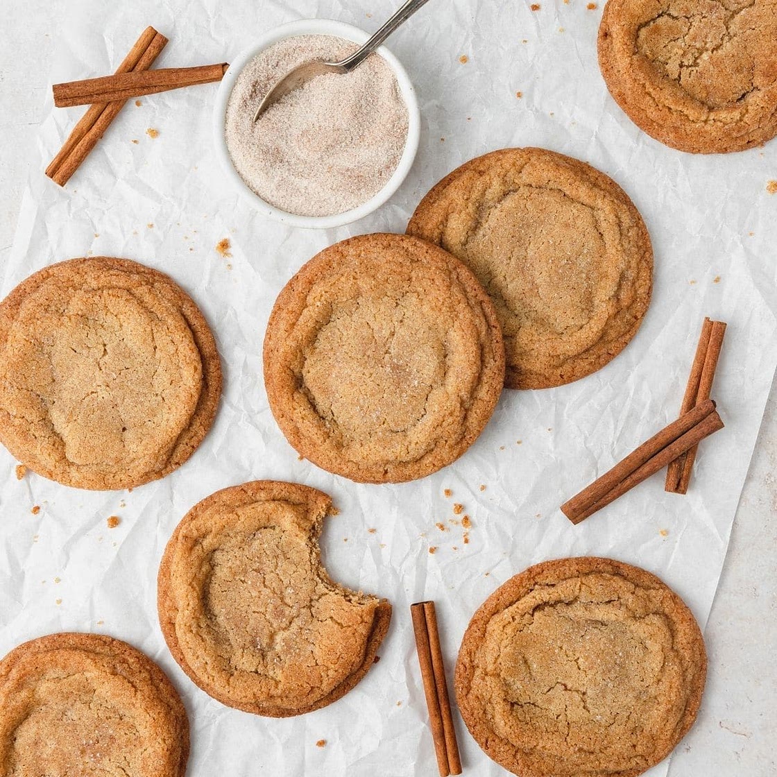 Brown Butter Snickerdoodles