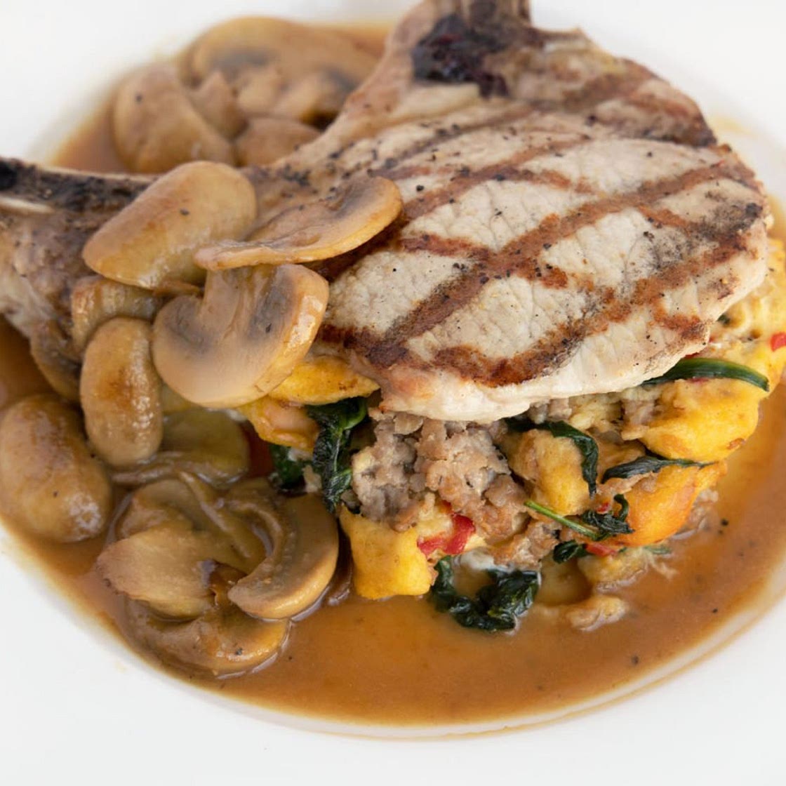 Stuffed Pork Chops