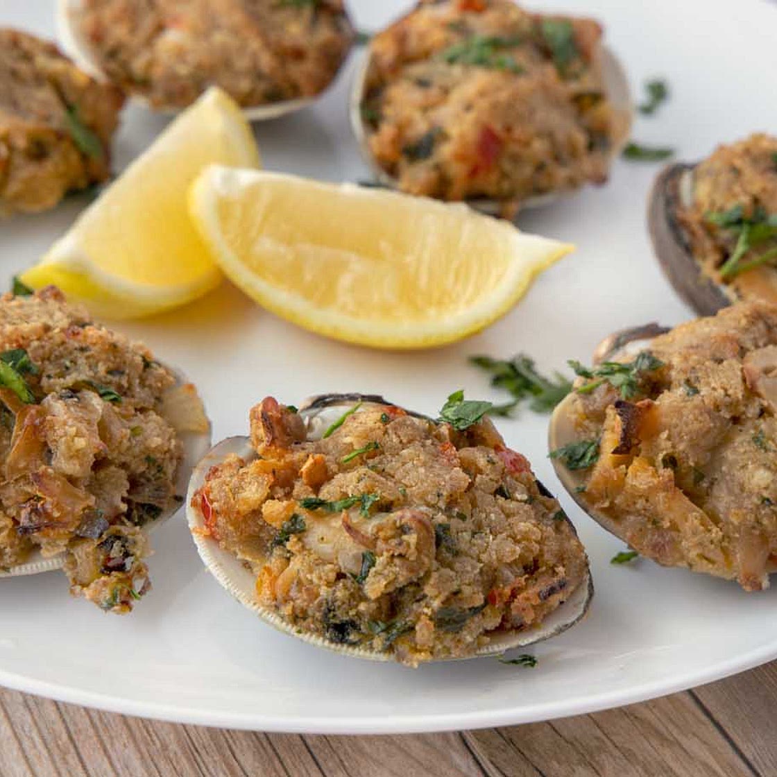Jersey Shore Deviled Clams