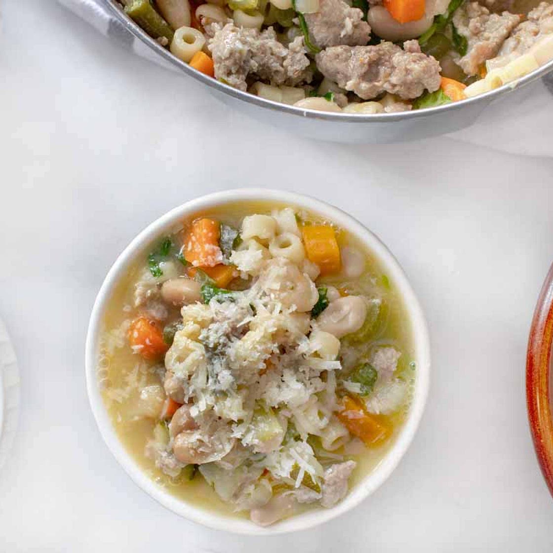 Sausage and Bean Minestra