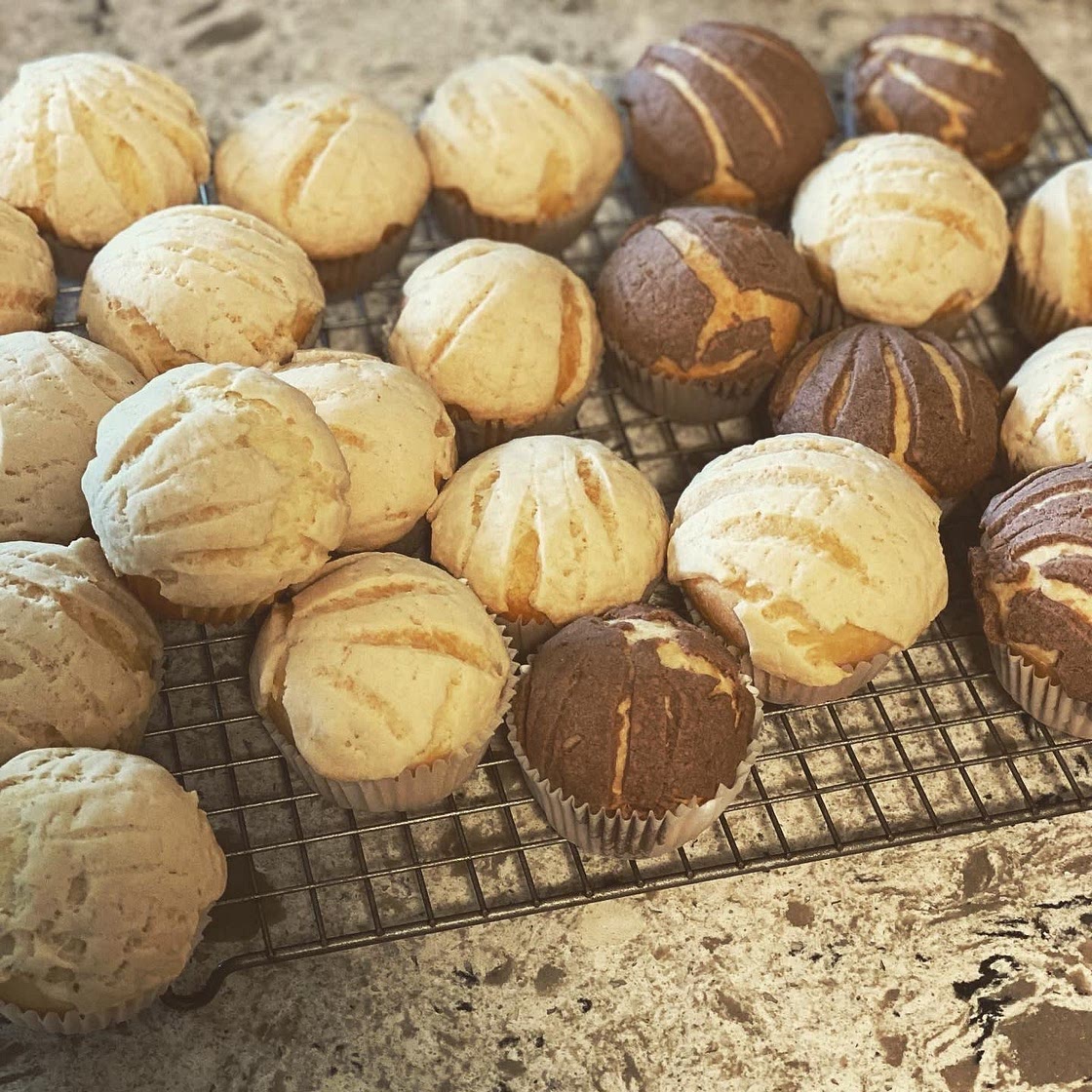 Concha Cupcakes