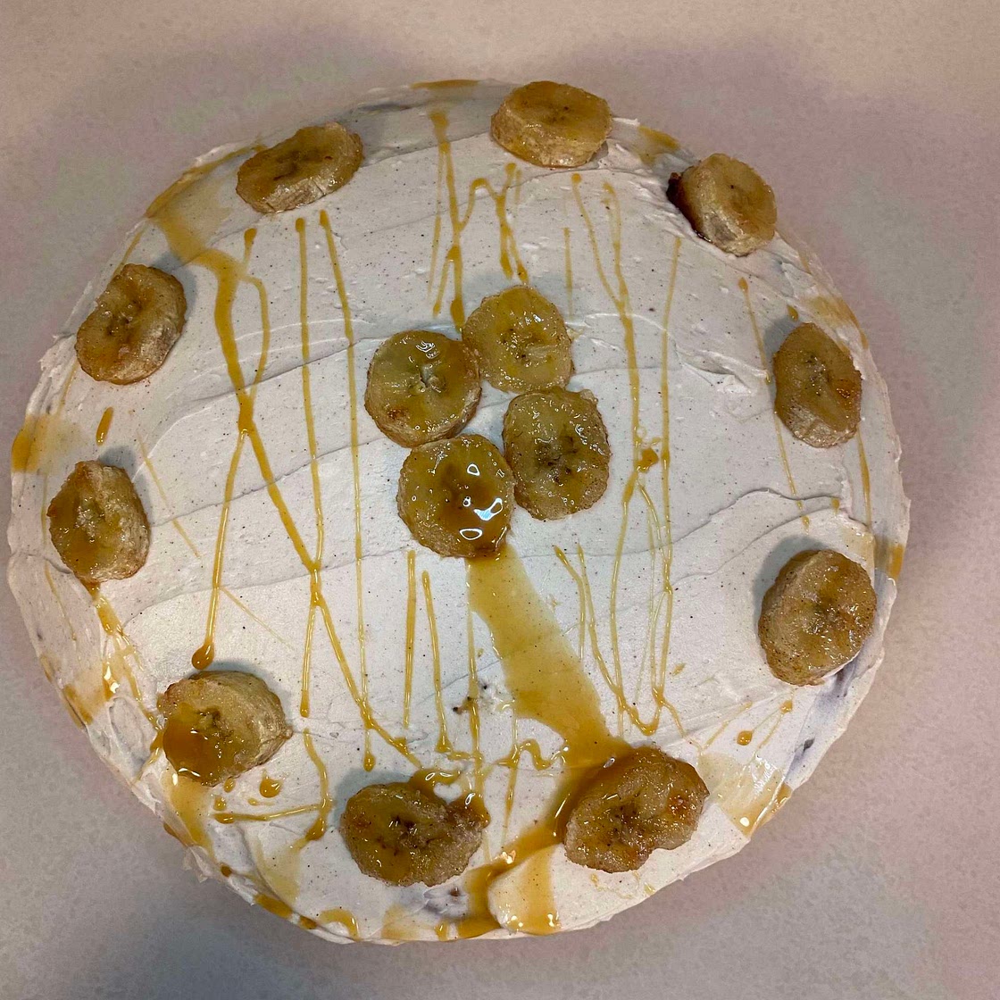 Banana Cake w/ Cream Cheese Frosting 