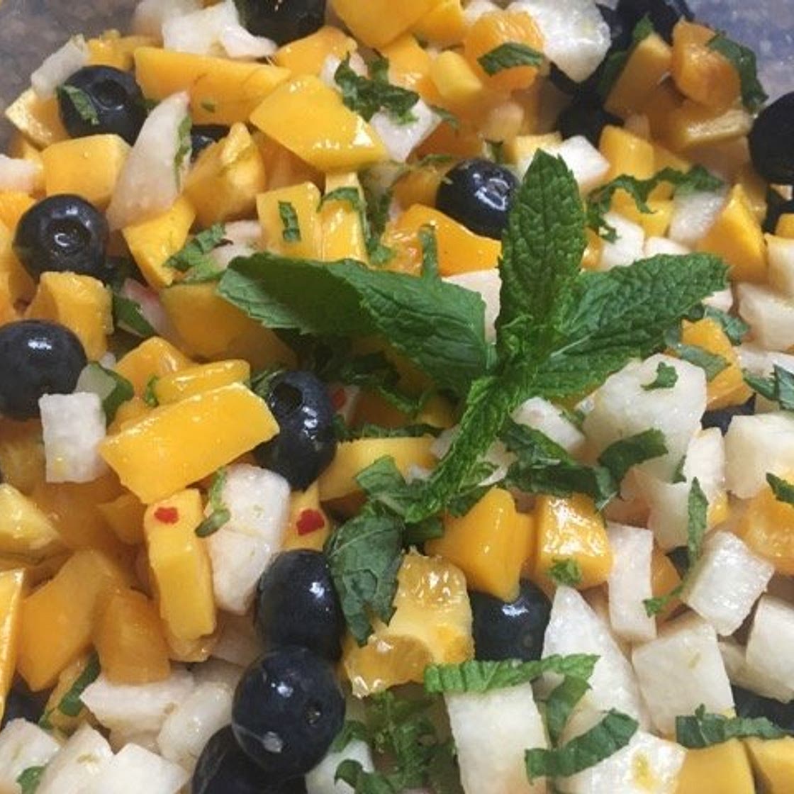 Sweet and Savory Mango-Jicama Salad — FoodTokTV