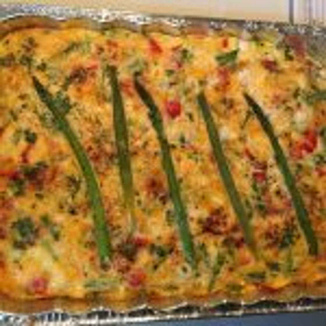 No Frills Chicken & Egg Bake - Bite The Road