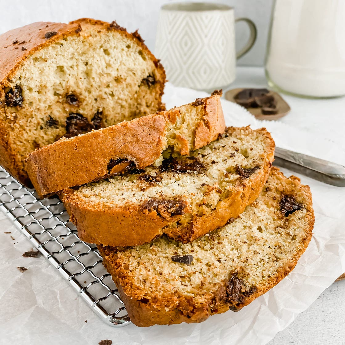 Easy Chocolate Chip Banana Bread Recipe