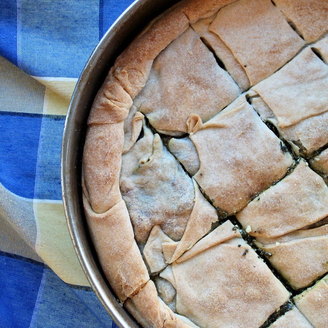 Spanakopita (spinach pie)