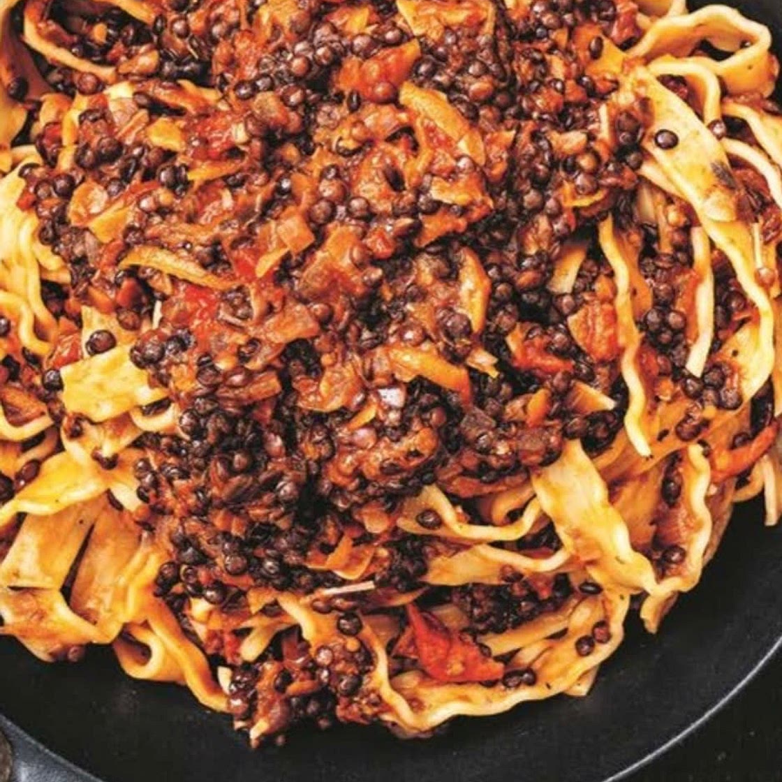 Lentil pasta 