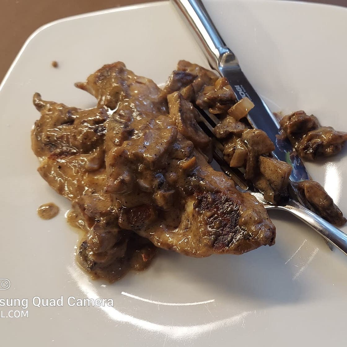 Creamy Chicken Marsala!