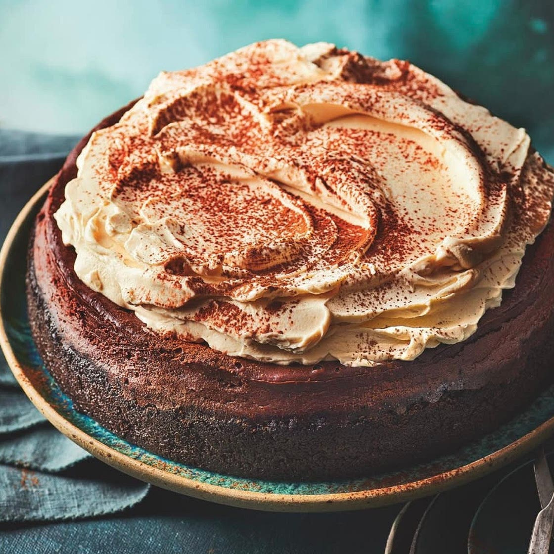 Chocolate Guinness cheesecake
