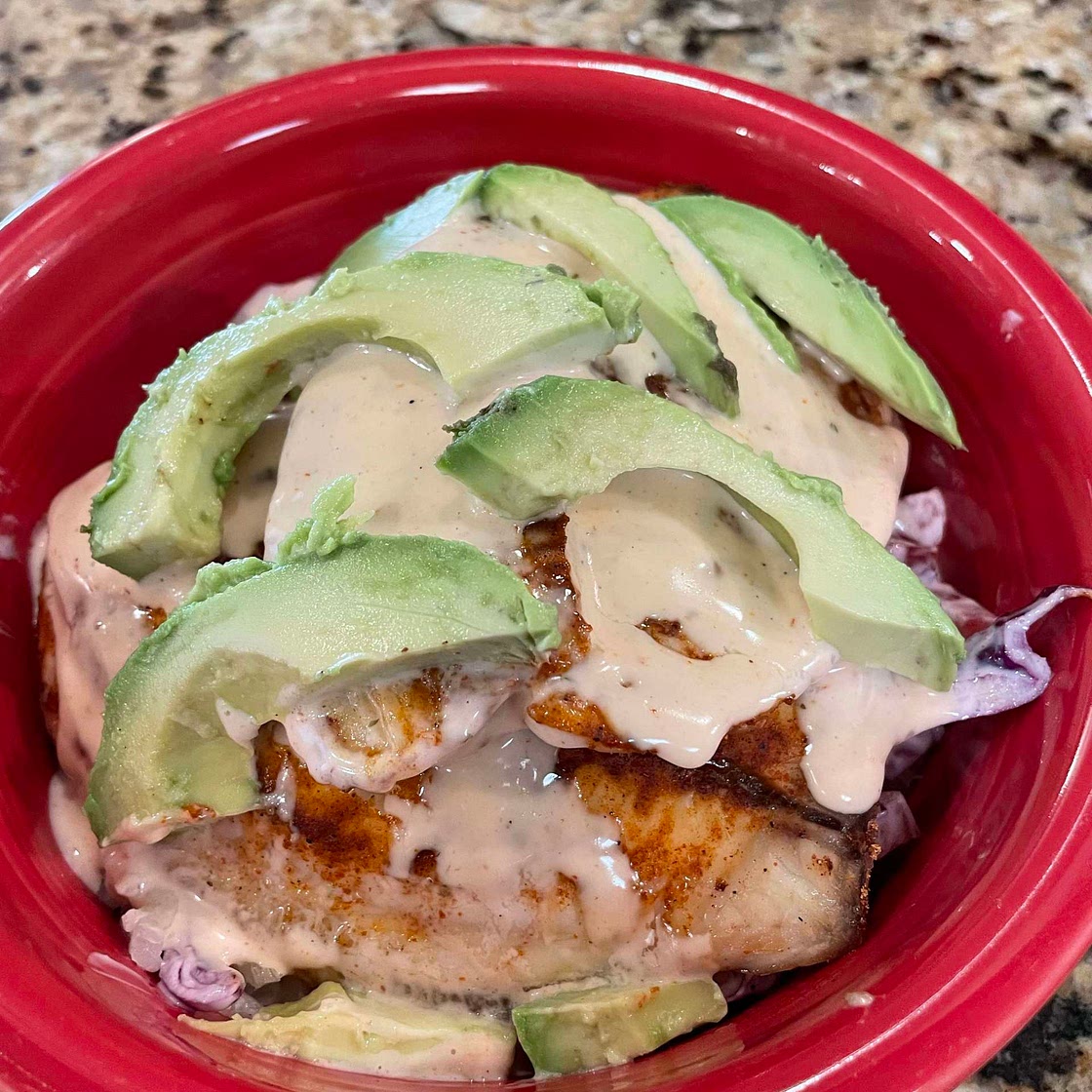 Fish Taco Bowl