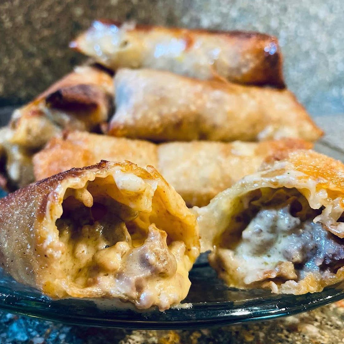 Kayla’s Cheese Steak Eggrolls