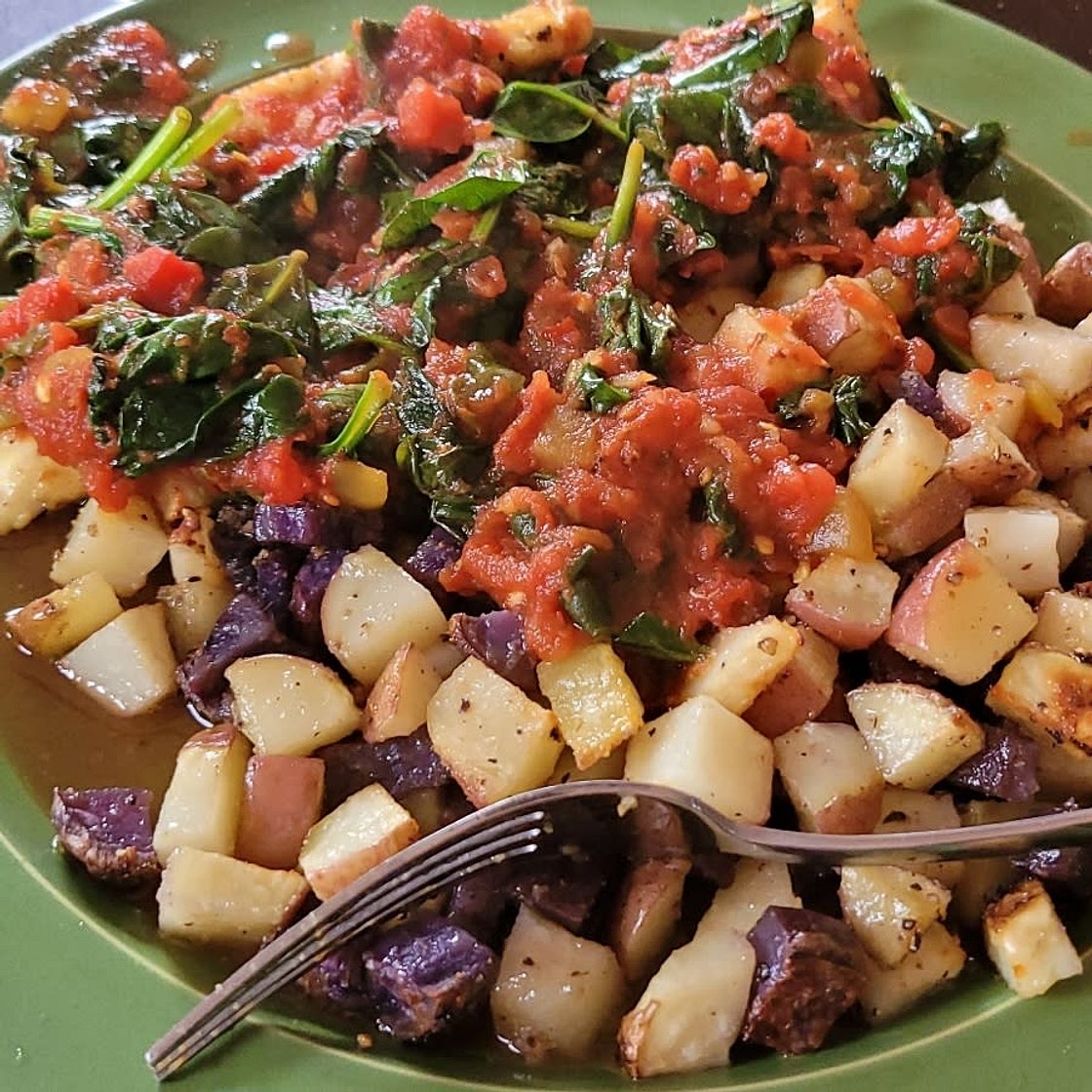 In-a-Pinch Chicken & Spinach