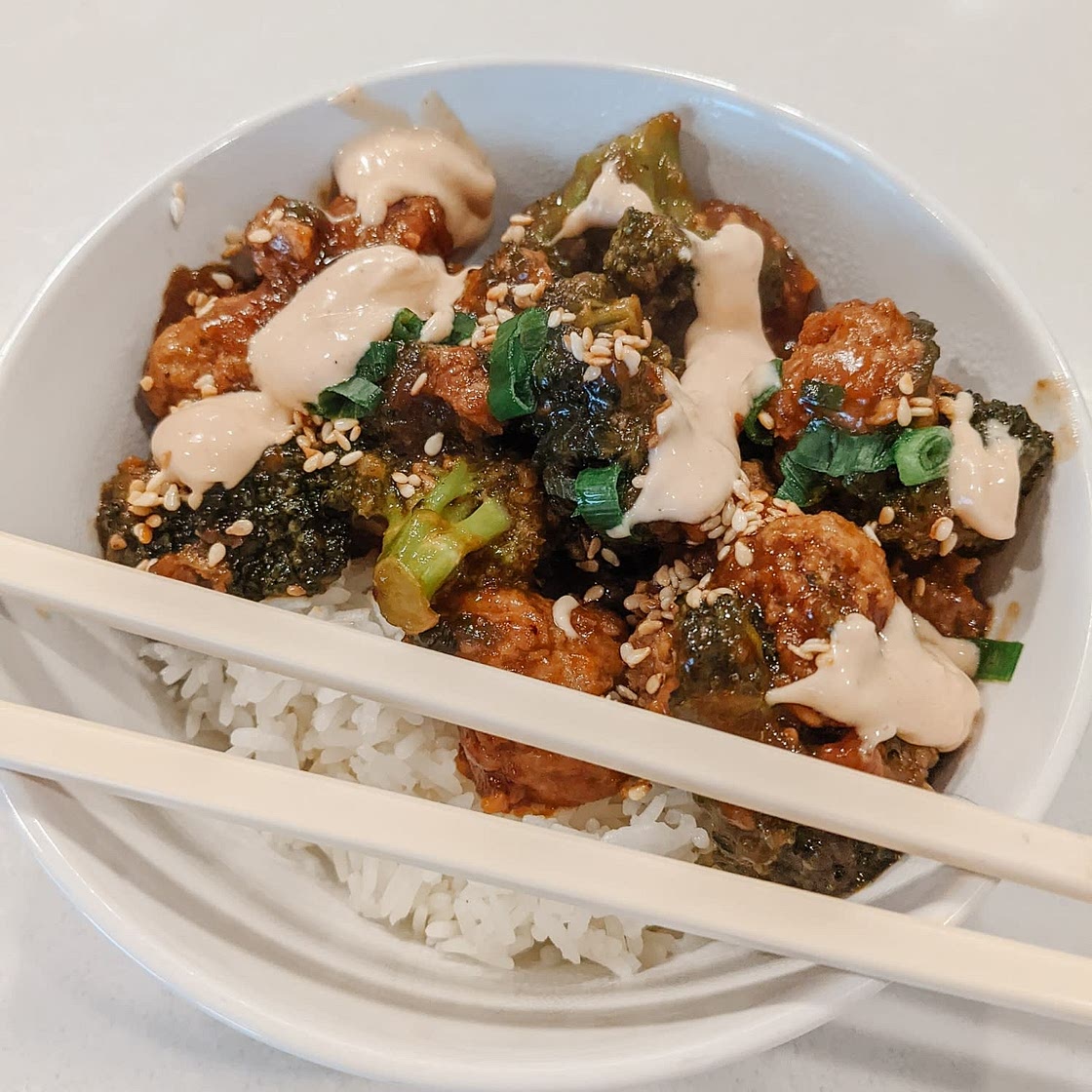 Weeknight Sticky Honey Garlic Meatballs