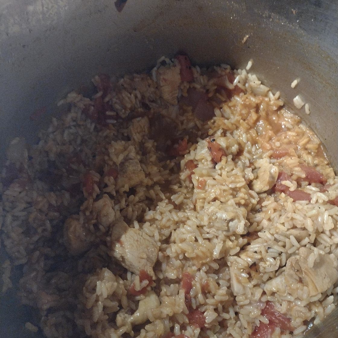 Instant pot Mexican chicken and rice