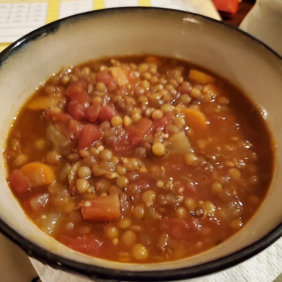 Tomato Lentil Soup