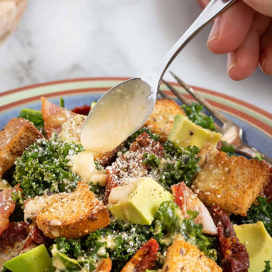BLT Kale Caesar Salad