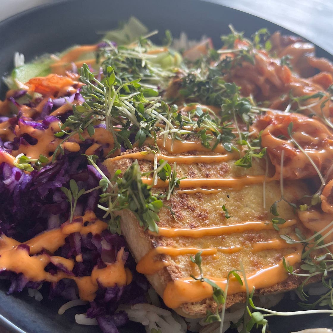 Kimchi Brown Rice Bliss Bowls