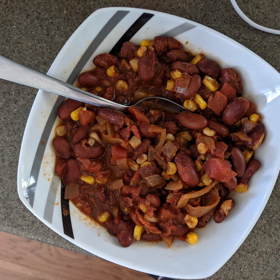 Veggie bean chili