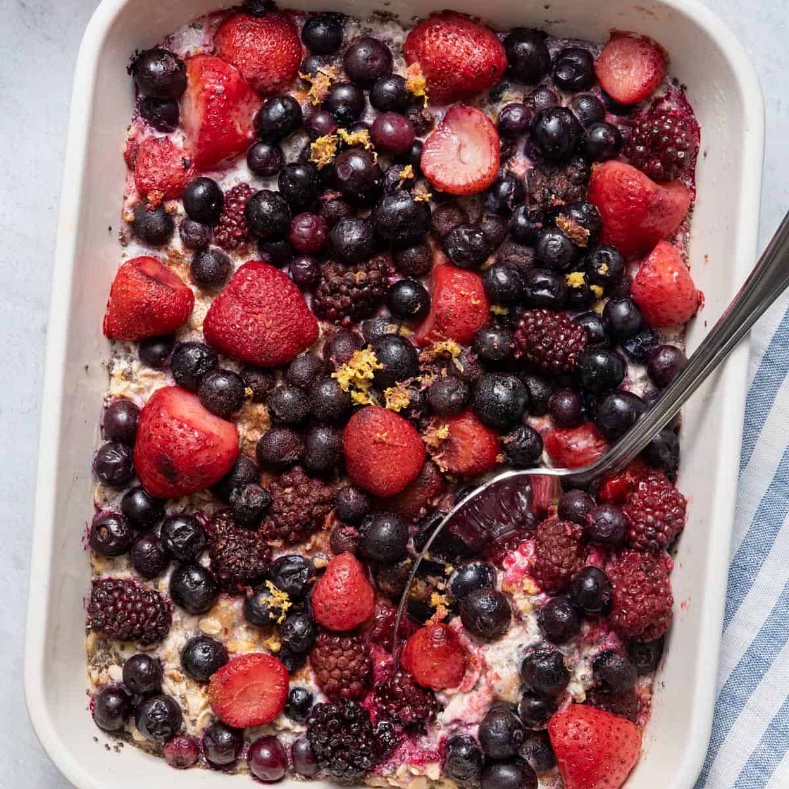 One Pan Oatmeal