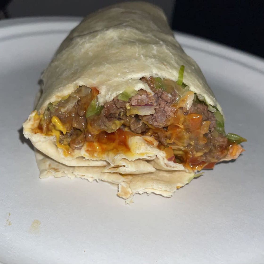 Grilled Cheeseburger Wraps